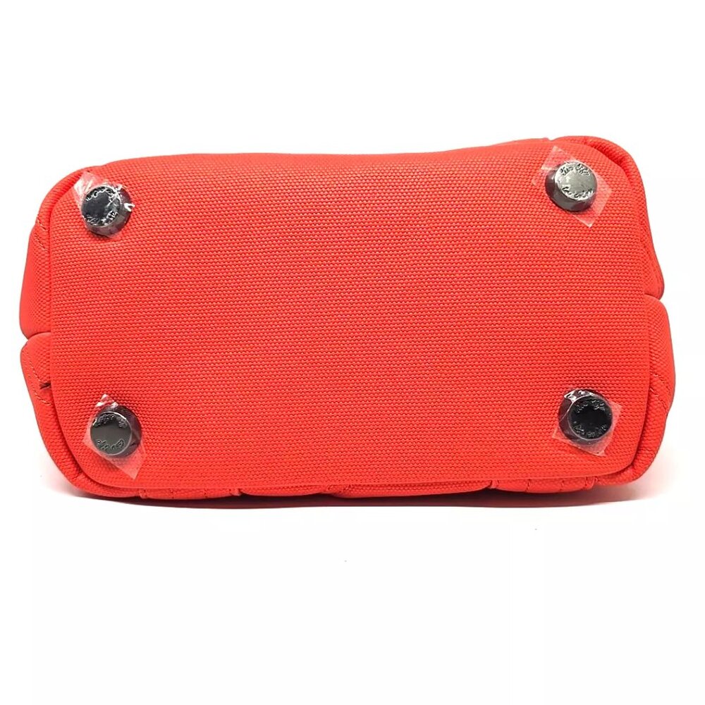 Lug Matte Luxe Dory Medium Crossbody with Tote Handles Orange - Picture 6 of 10